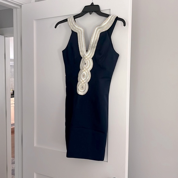 Lily Pullitzer/ Valli Shift/ True Navy - Picture 1 of 3